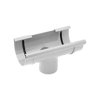Воронка для слива, пвх, d-100/90мм, белый, BRYZA, изобр. 1