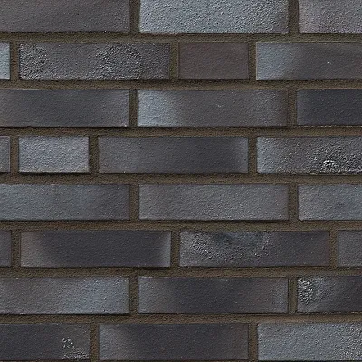 Облицовочный кирпич BRIGHTON с углем (kohle) гладкая (glatt), 240х115х71 мм, Röben