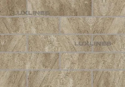 Плитка фасадная гладкая 245x66x7,5мм, Mattone Pietra Beige, Paradyz