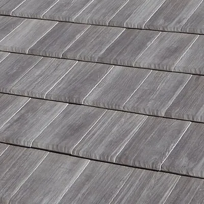 Керамическая черепица Flat 10, Weathered Cedar, Tejas Borja (Струйная печать под дерево)