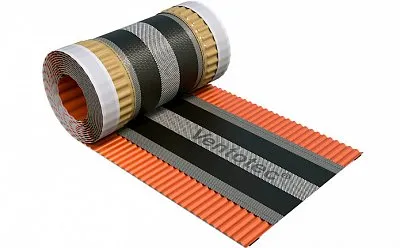 Аэроэлемент конька/хребта Ventotec, красный, 5х0,31м KLOBER
