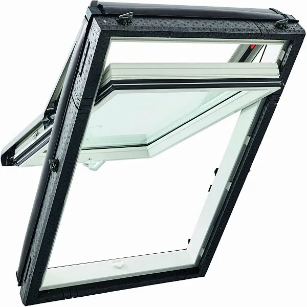 Окно R75 K200 с термоблоком, 54х78 см, из ПВХ (однокамерное, среднеповоротное), Roto, изобр. 4