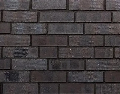 Клинкерная облицовочная плитка, 240×71×15 мм,WK05KS Eisenschmelz- Schwarzbraun Kohle Spezial, Westerwalder klinker