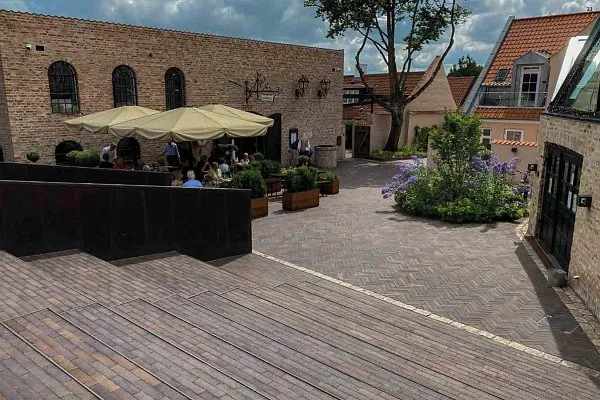 Тротуарная клинкерная брусчатка Gotland blau-braun Schmolz 292x71x71 ABC Klinkergruppe Brick, изобр. 5