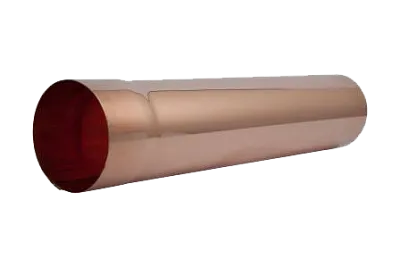 Труба водосточная, медь, d-90 мм, L-1 м, Aquasystem