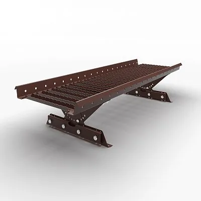 Мостик кровельный Prestige ZN 360, Master фальц, 1,2м., Ral 8017, Коричневый, Roofsystems