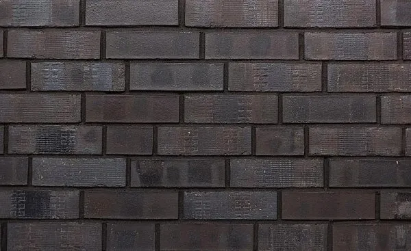 Клинкерная облицовочная плитка, 240×71×15 мм,WK05KS Eisenschmelz- Schwarzbraun Kohle Spezial, Westerwalder klinker, изобр. 1