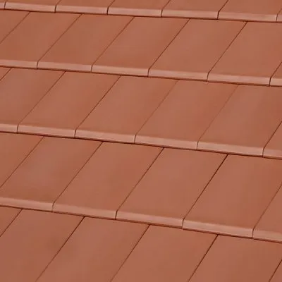 Керамическая черепица Flat 10, Red, Tejas Borja
