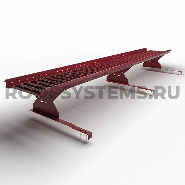 Мостик кровельный Prestige ZN 360, для натуральной черепицы, 2,5м., Ral 3005, Красное Вино Roofsystems, изобр. 1