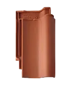 Керамическая черепица Braas Агат 14V, цвет Натуральный красный