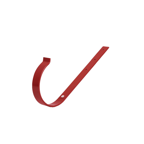 Держатель желоба прямой, d-150 мм, красный, BRYZA, изобр. 1