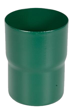Соединитель трубы, сталь, d-90 мм, зеленый, Aquasystem, изобр. 1
