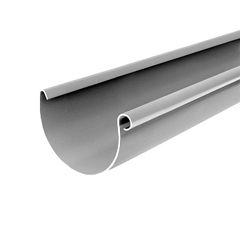 Желоб водосточный, пвх, L-4 м, d-100 мм, графит, BRYZA