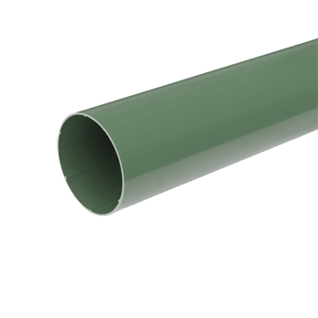Труба водосточная, пвх, L-3 м, d-90 мм, зеленый, BRYZA, изобр. 1