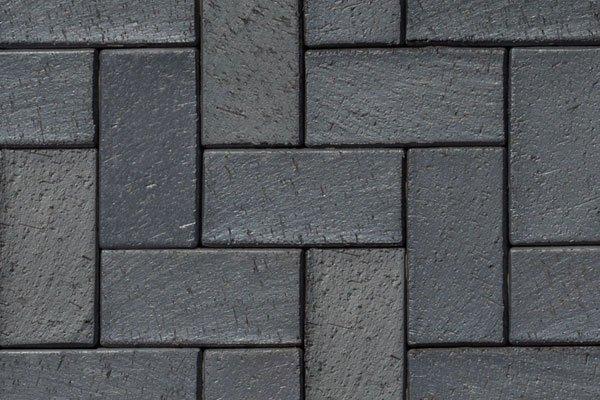 Тротуарная клинкерная брусчатка, Berlin blau-anthrazit 200х100х20 мм, ABC Klinkergruppe Brick, изобр. 1
