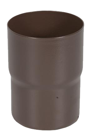 Соединитель трубы, сталь, d-100 мм, коричневый, Aquasystem, изобр. 1