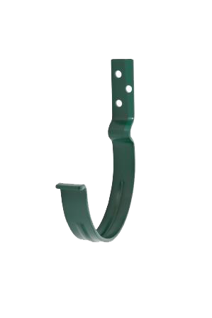 Крюк крепления желоба короткий, сталь, d-125 мм, зеленый, Aquasystem, изобр. 1